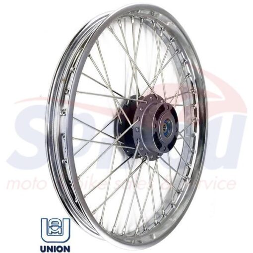 9086 Τροχός Εμπρόσθιος Ασημί Union Crypton115