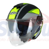22941 Κράνος XVX Jet Galaxy RX-460 Small Μαύρο-Fluo Ματ