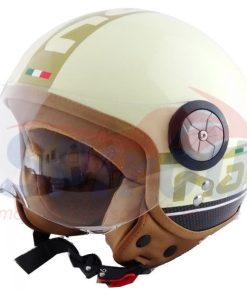 22975 Κράνος Ανοιχτό Beon B-110 Κρέμ-Κρέμ Medium