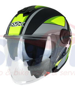 22942 Κράνος XVX Jet Galaxy RX-460 Medium Μαύρο-Fluo Ματ