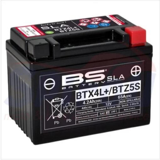 BS-BTX4L+/BTZ5S SLA Μπαταρία YTX4L-YTZ5S BS