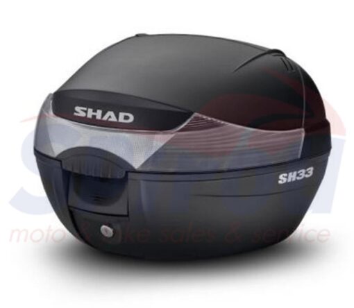 10953 Βαλιτσάκι SH33/D0B3300/33200 SHAD Μαύρο Διαφανές Κρύσταλλο Με Βάση