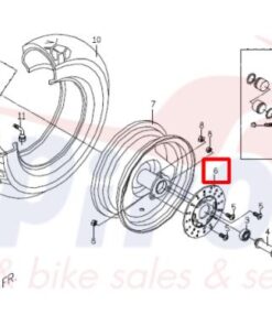 P1403500000 Δίσκος Εμπρός Φρένου  Rodo-Pmx
