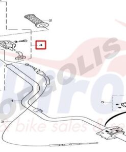 P206006610210000 Μηχανισμός Γκαζιού Πλήρης Akita450
