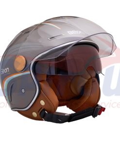 22980 Κράνος Ανοιχτό Beon B-122[Εσωτερική Φυμέ Ζελατίνα] Light Brown-Orange Large