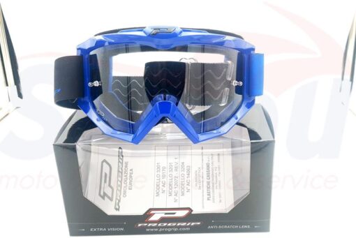 21696 Γυαλιά Cross Progrip Fluo Μπλέ
