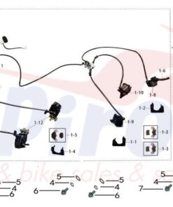 404000-0194-02 Σύστημα Φρένου Πλήρες Kayo300