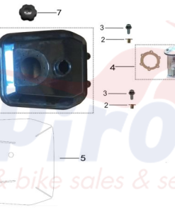 107001-0053 Τρόμπα Βενζίνης Kayo300