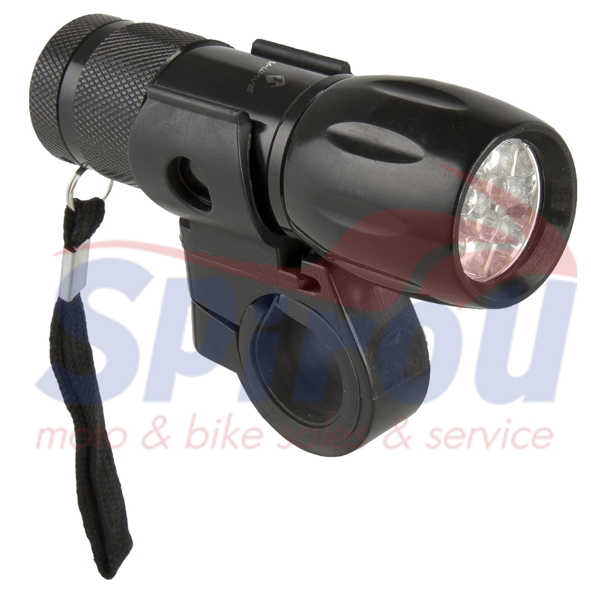23424 Φανάρι Εμπρόσθιο M-Wave Apollon 9.1 Led Μαύρο