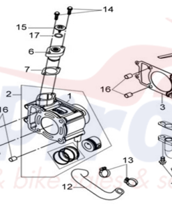 Alternative view of 12251-HLK-010 Φλάντζα Κεφαλής Κυλίνδρου HD2 200