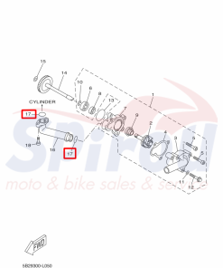 Alternative view of 93210-15X03 Ελαστικό Δακτύλιος [Σωλήνα Νερού] Xmax250