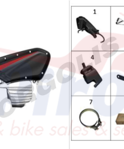 Alternative view of 4136200-011000 Φίλτρο Αέρος M125-M310 E5