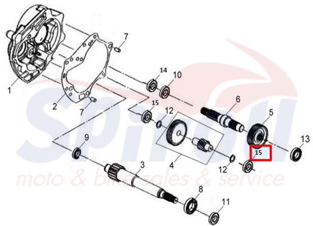 96100-62010-00 Ρουλεμάν Σασμάν 6201T S-SR50 - Image 2