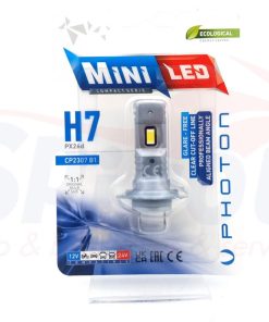22306 Λάμπα H7 Photon Led Mini Τεμ.