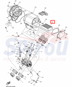 Alternative view of 1WD-E4451-00 Φίλτρο Αέρος MTN320