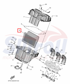 Alternative view of B7N-14451-01	Φίλτρο Αέρος Tracer9[21-24]