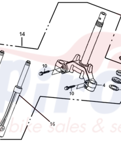Alternative view of VGA001-14002 Παξιμάδι Ποτηριών DY-Sprinter E4/E5