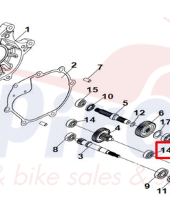 Alternative view of 96100-63013-00 Ρουλεμάν Σασμάν 6301 T/C3 SR-ST E4/E5