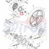90506-15001 Ελατήριο Σιαγώνων Φρένου Crypton110c-S115-X135-Rayzr125 - Image 2