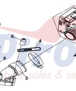 Alternative view of 16404-X8A-600 Σώμα Ψεκασμού-Ηλεκτρονική ST125 E5-JetX125 E5