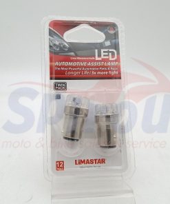 22665 Λάμπες Φ.Στοπ Led Λευκή X2 S25[BA] 12V21/5W