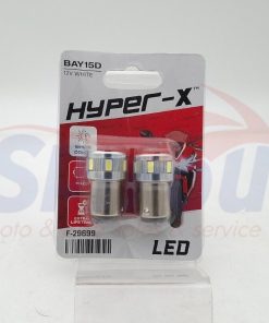22666 Λάμπες Φ.Στοπ Led Λευκή X2 S25[BA] 12V/21/5W