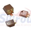 22925 Ρελέ Μίζας Τετράγ. 4 Pin 12V 80AMP Piaggio