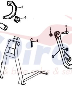 Alternative view of VGB052-24002 Ελατήριο Πλαϊνού Σταντ Εσωτερικό Dy-Sprinter-Cargo E4
