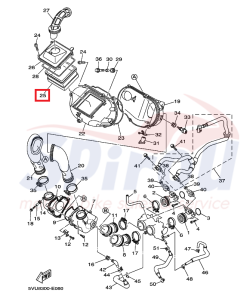 Alternative view of 4BH-14451-01	Φίλτρο Αέρος  Tmax500[01-07]