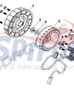 Alternative view of 31120-MA1-000 Πηνία Σετ ST125 E5-JetX125 E5