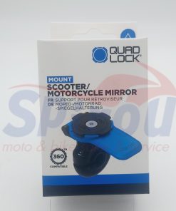QLCUNILOC16	 Βάση Κινητού Quad Lock Scooter-Motorcycle Mirror Mount Qlm-m