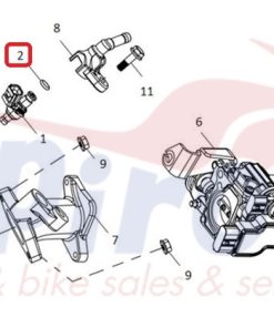 Alternative view of 06415-AVA-000-L1 Τσιμούχα O-ring [Μπέκ] Άνω VF125/185 E5
