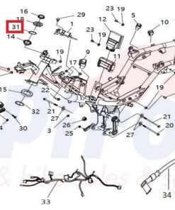 Alternative view of 96211-05000-A Μπίλια Ποτηριών Άνω [Σετ 20 Τεμ] VF125 E5-VF185