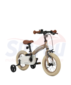 23229 Ποδήλατο Qplay Miniby 12'' Ισορροπίας & Κανονικό 3 Σε 1 Ροζ