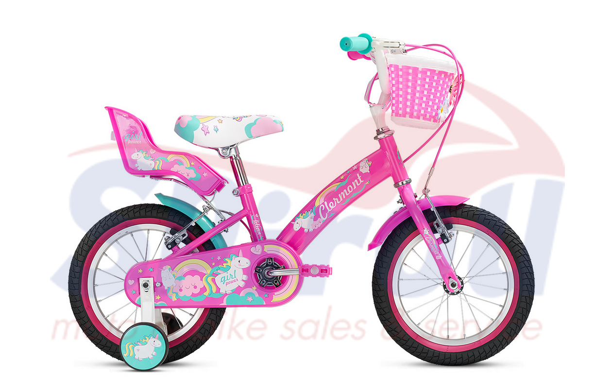 23234 Παιδικό Ποδήλατο Lilian 14'' V-Brake Φούξια Clermont