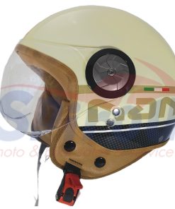 22975 Κράνος Ανοιχτό Beon B-110 Κρεμ/Κρεμ Medium