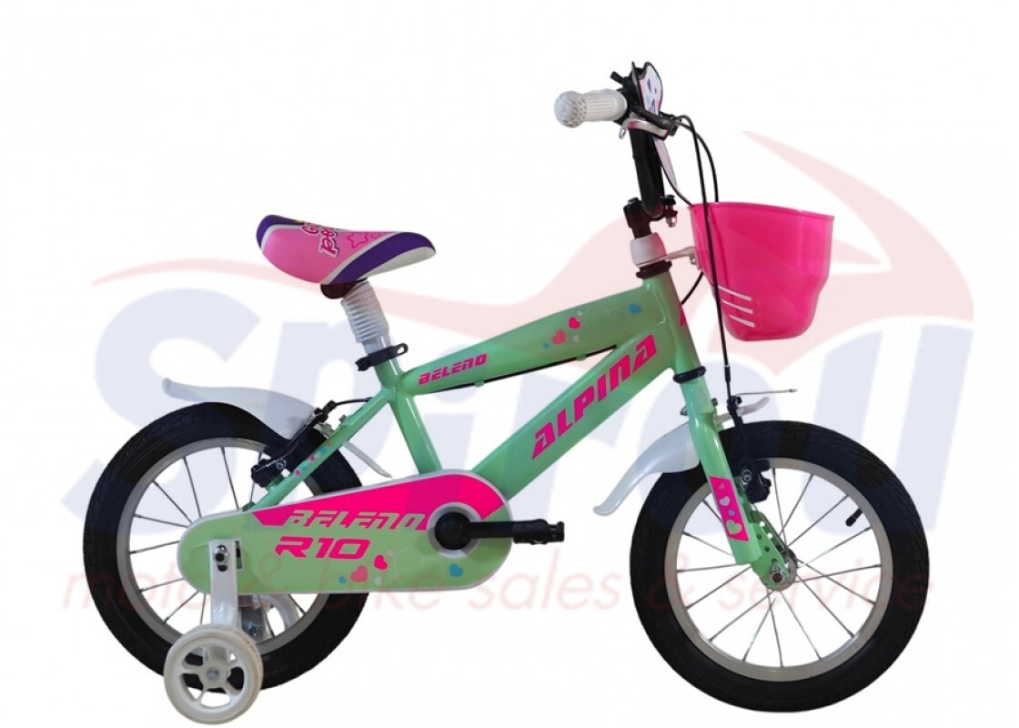 23352 Παιδικό Ποδήλατο 16'' BMX Alpina Γυναίκειο Βεραμάν