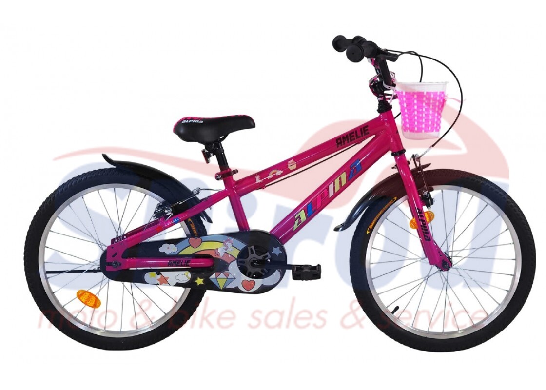 23357 Παιδικό Ποδήλατο 20'' Alpina Amelie Purple