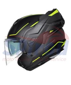 HSUVGTRPYLWXXL Κράνος Cms Suv GT Touring Pro Μαύρο-Κίτρινο XX-Large