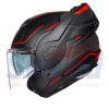 HSUVGTRPREDM  Κράνος Cms Suv GT Touring Pro Μαύρο-Κόκκινο Medium