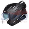 HSUVGTRPWHTL Κράνος Cms Suv GT Touring Pro Μαύρο-Λευκό Large