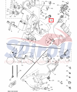 B6H-H254B-00 Πρίζα Φόρτισης Nmax125/155