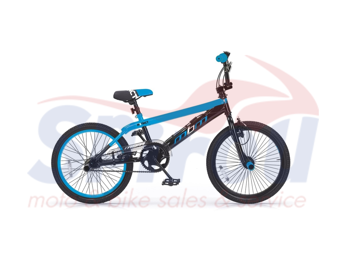 23448 Ποδήλατο MBM Instinct BMX 20'' Μαύρο-Μπλέ