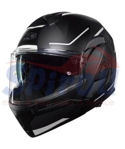 HSUVGTRPWHTXL Κράνος Cms Suv GT Touring Pro Μαύρο-Λευκό X-Large