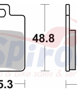 23498 Τακάκια SBS 142HM FA260 Scooter