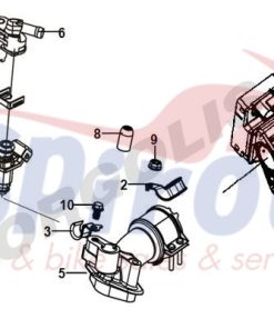 Alternative view of 06414-HKK-000 Μπέκ Ψεκασμού SR-ST125/200 E4/E5