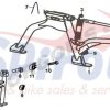 50512-XB1-000 Άξονας Κεντρικού Στάντ Fiddle125 E5