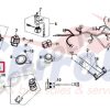 35010-XRE-000 Κλειδαριές Σετ ST125 E5