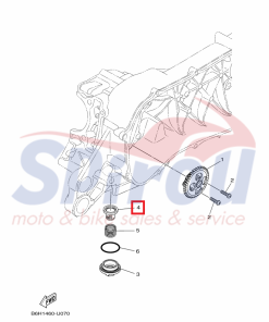 54P-E3411-00 Σίτα Λαδιού Nmax125/155