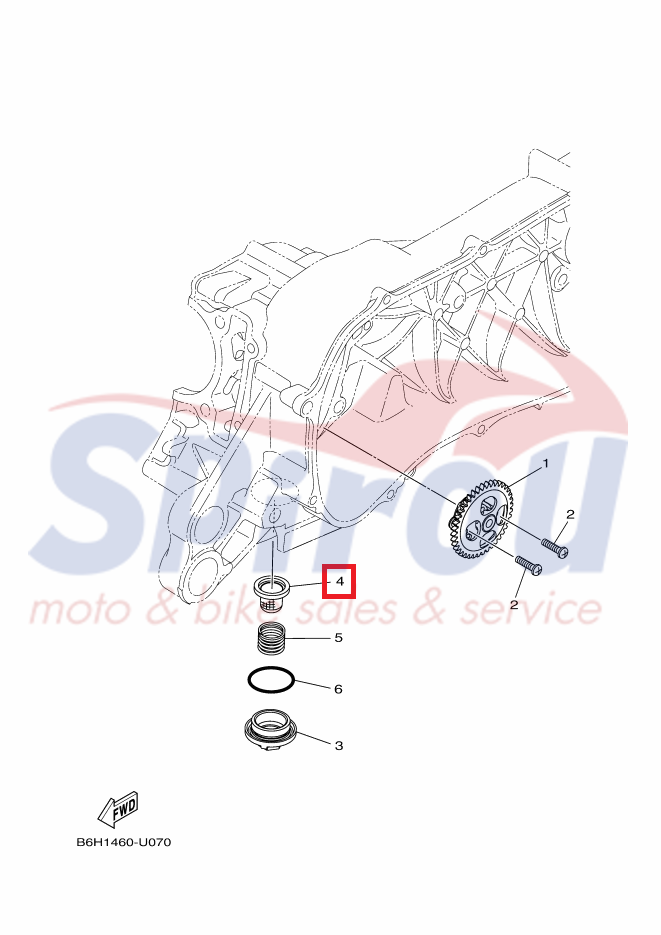 54P-E3411-00 Σίτα Λαδιού Nmax125/155